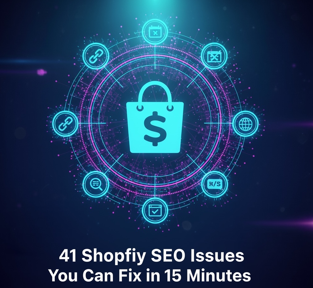 Featured image for 41 Shopify SEO Issues You Can Fix in 15 Minutes
