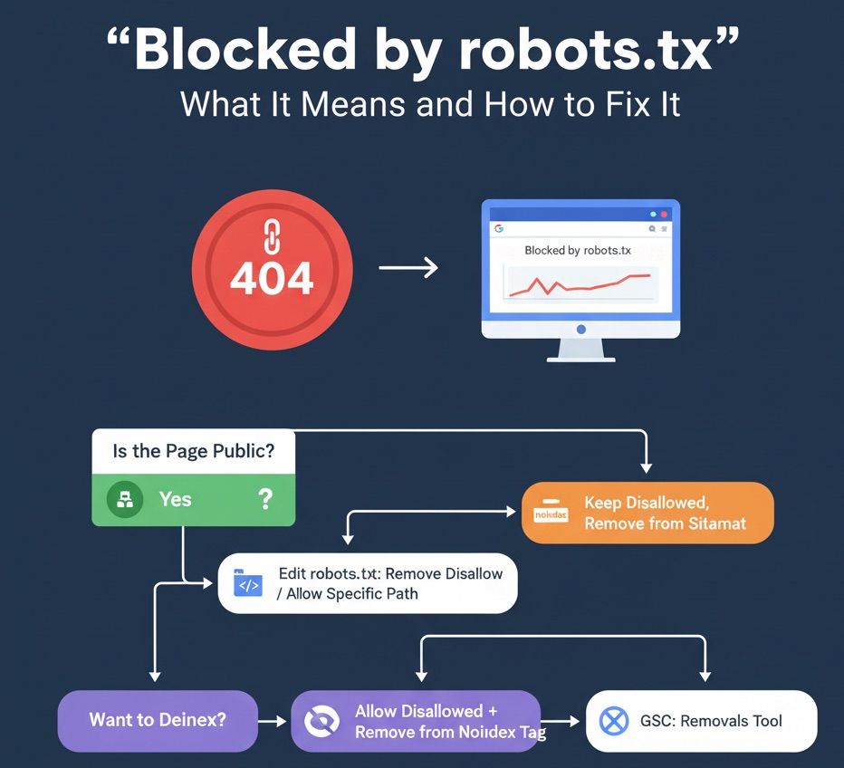 Featured image for “Blocked by robots.txt” in Google Search Console: What It Means and How to Fix It