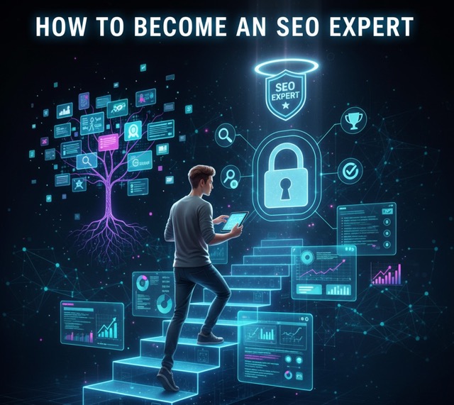 Featured image for How to Become an SEO Expert in 2025 (Roadmap for Shopify & Ecommerce)